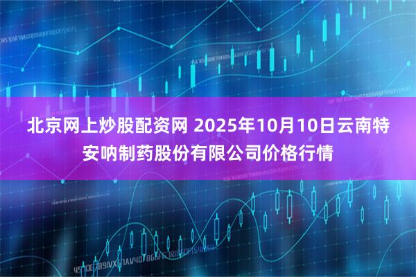 北京网上炒股配资网 2025年10月10日云南特安呐制药股份有限公司价格行情